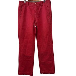 Vineyard Vines Pants Mens Salmon Red Club Pants - Size 32 x 34